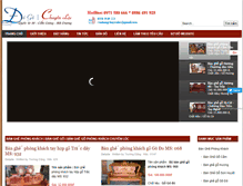 Tablet Screenshot of cuahangchuyenloc.com